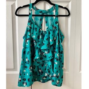 Floral & Lace Blouse Worn Once